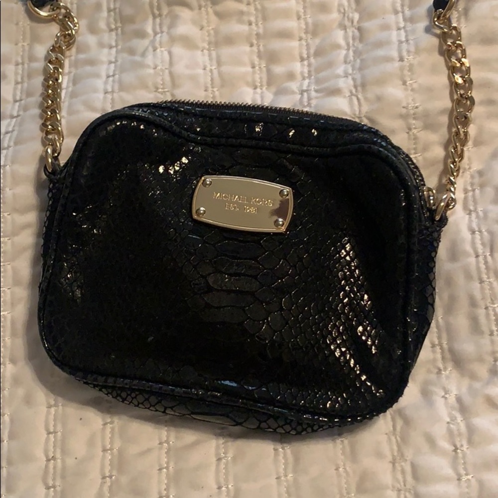 MICHAEL KORS small black evening bag